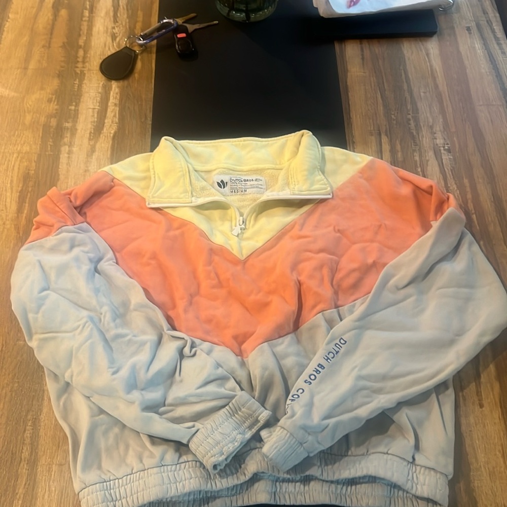 Dutch bros 3/4 zip
